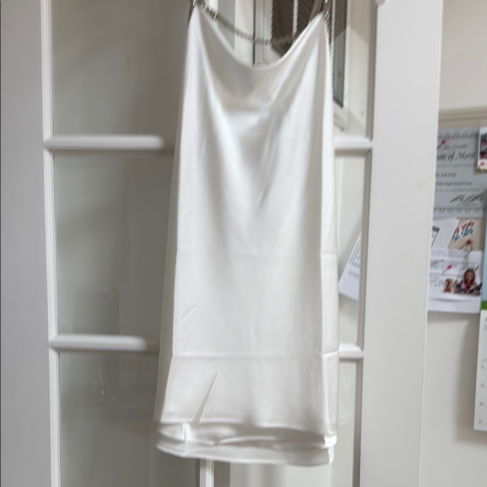 Show Me Your MuMu White Mini Dress